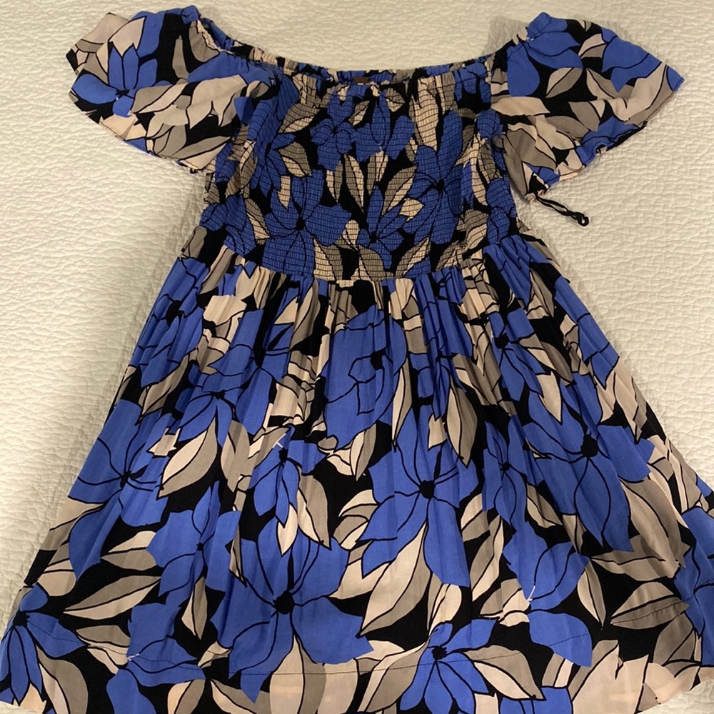 Free People Off The Shoulder Floral Dress
